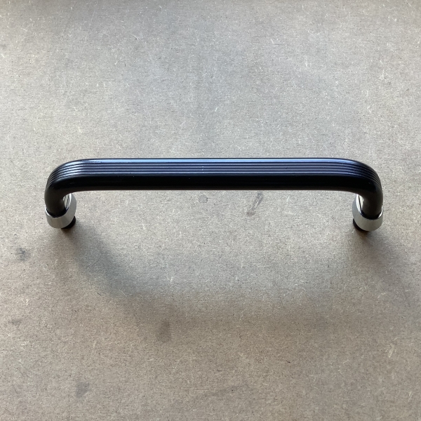 NOS OEM Montageanleitung Beifahrer-Haltegriff Angstgriff Armaturenbrett schwarz Deluxe VW T1 Bus 08.65-07.67  211857641 B641